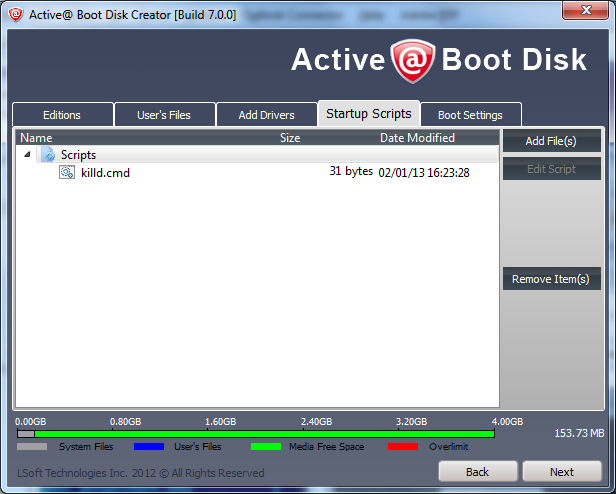 How to erase hard drive: Bootdisk Creator